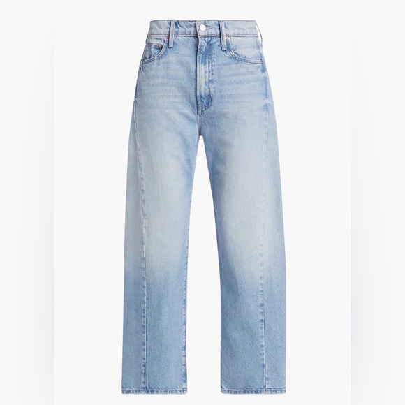 MOTHER The Half Pipe High-Rise Straight-Leg Ankle Jeans, size 28 - Picture 14 of 14